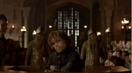  dance dancing game of thrones tyrion lannister peter dinklage GIF