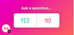 Adding A Question To Your Instagram Story