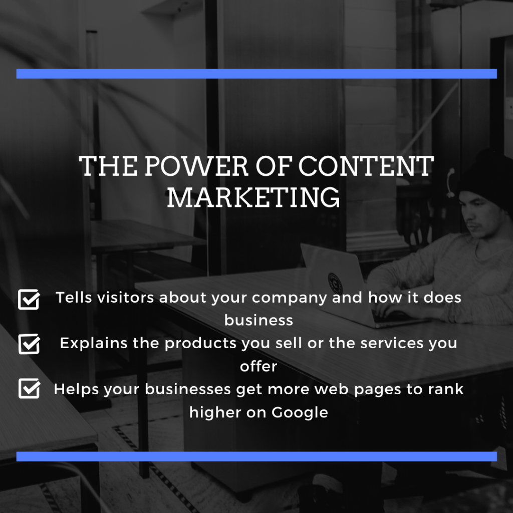 THE POWER OF CONTENT MARKETING