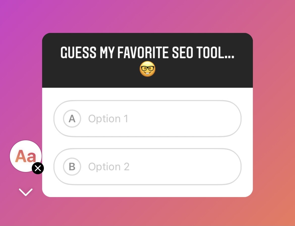 Adding A Poll To Your Instagram Story