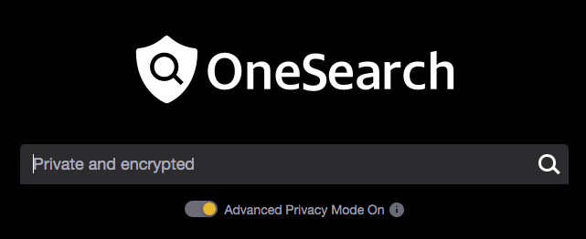 OneSearch search engine