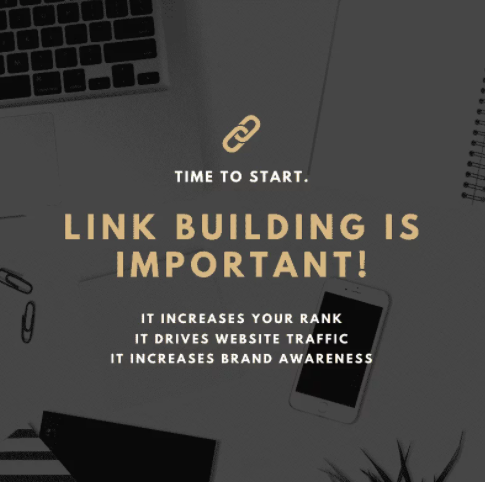 image explaining why link building is important