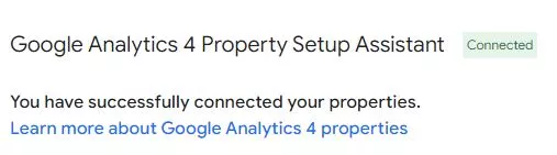 google analytics 4 property setup