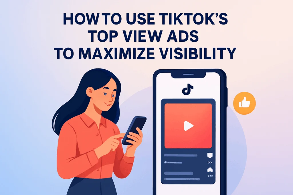 How to Use TikTok’s Top View Ads to Maximize Visibility